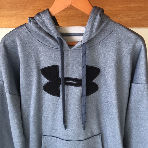 Under Armour Loose Cold Gear Hooded Sweatshirt - Picture 2 of 9